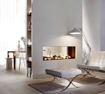 contemporary double-sided fireplace (gas closed hearth) Lucius 140 T Element4 B.V.