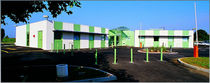 contemporary ecological modular prefab building for medical use  Yves Cougnaud
