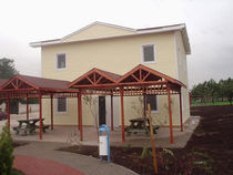 contemporary ecological modular prefab building for catering  TREYSAN PREFABRICATED STEEL CONS. IND. AND TRADE CORP. 