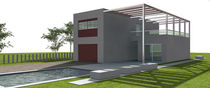 contemporary ecological modular prefab house MO Pujol