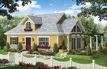 contemporary ecological prefab house (traditional style) LA PAYSANNE SP&Eacute;CIAL &Eacute;DITION Industries Bonneville