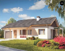 contemporary ecological prefab house Z259 ECODOM SYSTEM Sp. zo.o. 