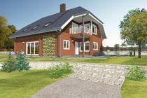 contemporary ecological wooden prefab house TAMM PALMATIN Ltd.