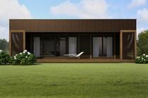 contemporary ecological wooden prefab house CUBE KL Nami