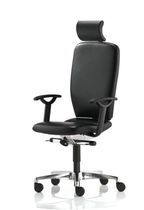 contemporary executive armchair (with headrest) COLLECTION B by Noa Samas