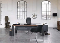 contemporary executive glass office desk TAO Sintetica Industries