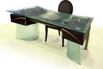 contemporary executive glass office desk PRESIDENCE MIROITERIE PETITJEAN