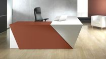 contemporary executive lacquered office desk EQUILIBRE CA'ONORAI INTERIOR DESIGN