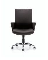 contemporary executive leather armchair PAN AM krug