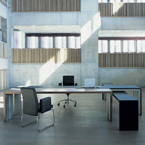 contemporary executive office desk DOUBLE YOU by Hannes Wettstein BULO