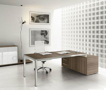 contemporary executive wooden office desk with metal structure OVER: 02 Colombini