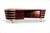 contemporary executive wooden office desk  Interna Collection