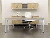 contemporary executive wooden office desk with metal structure MIRO Watson Desking