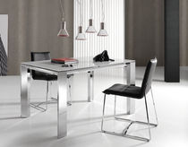 contemporary extending glass table KENYA by F. Marco INTRA