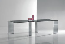 contemporary extending glass table AXIS by O.Buratti & G.Buratti Acerbis International