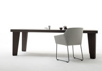 contemporary extending solid wood table FAT by Bertjan Pot Arco Contemporary Furniture