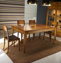 contemporary extending solid wood table FLY PLATINO : F601/S ARTE BROTTO