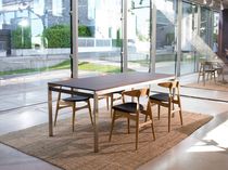contemporary extending wood table COMMON by Willem van Ast Arco Contemporary Furniture