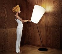 contemporary fabric floor lamp SOIHTU Lnd Design 
