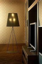 contemporary fabric floor lamp (tripod) MORFEO COIM