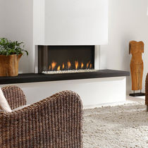 contemporary fireplace (gas closed hearth) TRISORE 95 Element4 B.V.