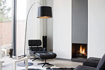 contemporary fireplace (wood-burning open hearth) LINE  Waco & C&deg;
