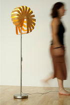 contemporary floor lamp in recycled material (recyclable) FRACTAL by Rebecca Asquith rebecca asquith furniture object