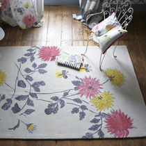 contemporary floral patterned rug AMALA PEONY DESIGNERS GUILD