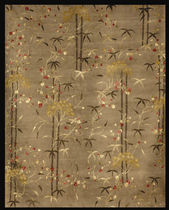contemporary floral patterned rug (handmade) CONTEMPORARY : TIBETAN W&S Rugs of India