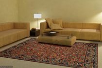 contemporary floral patterned rug in wool VENETA Willard Custom Carpets