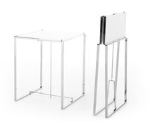 contemporary folding stool MINIMIZE by Andr&eacute; Schelbach YOMEI