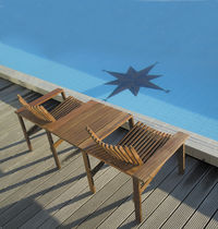 contemporary garden armchair ACCESS by Johannes Foersom & Pecer Hiort-Lorenzen BERGA FORM