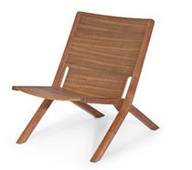 contemporary garden armchair RAY-X by Tom Kelley  JAVORINA