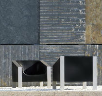 contemporary garden armchair COLLECTION CUBE 132 calma