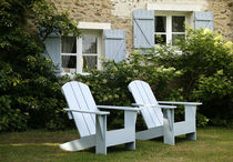 contemporary garden armchair (adirondack) PASTELGRAPHIC SDA Decoration