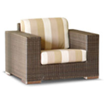 contemporary garden armchair in resin wicker BRANDO SKY LINE DESIGN