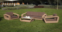 contemporary garden armchair in resin wicker SAFARI Balliu Export