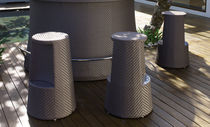 contemporary garden bar stool LAUREL SKY LINE DESIGN