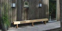 contemporary garden bench LING by P&auml;r Malmvall BERGA FORM