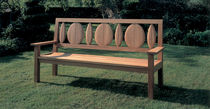 contemporary garden bench in certified wood (FSC-certified) BROADLEAF by Terence Conran BENCHMARK