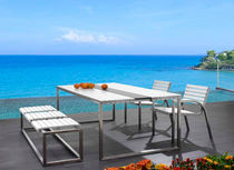 contemporary garden bench SEATTLE Externa Outdoor Design