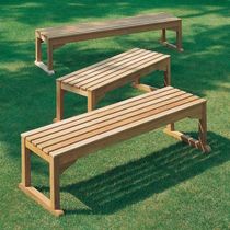 contemporary garden bench (teak)  WIMBLEDON : 1WI12 BARLOW TYRIE