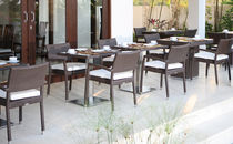 contemporary garden chair with armrests TRUFFAUT SKY LINE DESIGN
