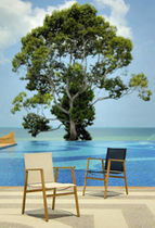 contemporary garden chair with armrests  Outdoor Comforts