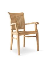 contemporary garden chair with armrests NEWPORT by Edi & Paolo Ciani MEDEOT MARIO