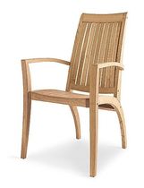 contemporary garden chair with armrests WAVE by Edi & Paolo Ciani  MEDEOT MARIO