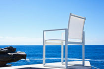 contemporary garden chair with armrests PIANO Harbour Outdoor