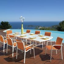 contemporary garden chair with armrests SUMMER ROLAND VLAEMYNCK