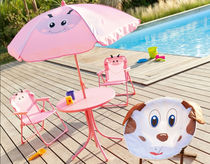 contemporary garden chairs and table set for kids  Hesperide