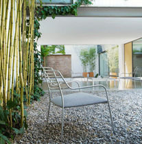 contemporary garden chair (metal) R&Eacute;SILLE by Philippe Nigro Ligne Roset France